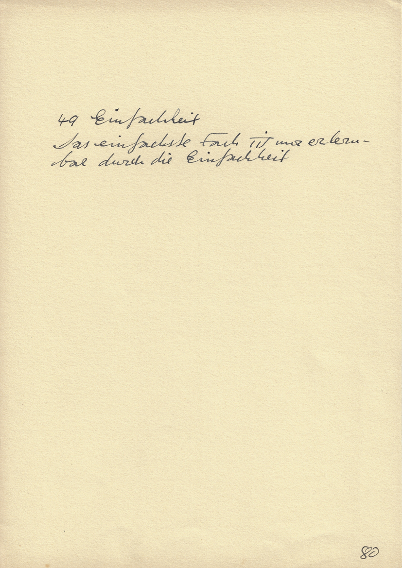 49 Einfachheit HP üaH