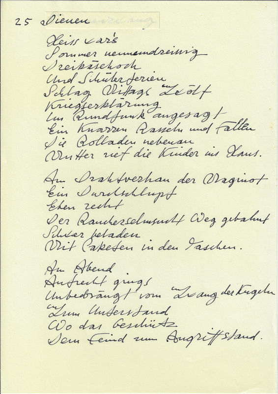 25 Dienen IV HP Orig
